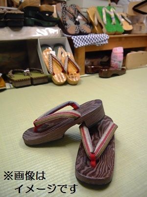 右近下駄 時代焼き（婦人物）[BL001ci]