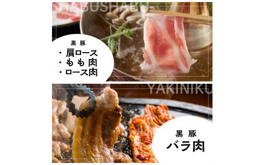 鹿児島県産六白黒豚 得々セット　K109-004