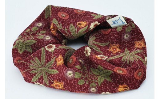 【アンティーク着物リメイク】ビッグシュシュ1個（直径：約15～17cm） [Acote 大阪府 守口市 20940701] 