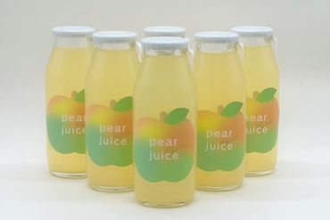 【先行予約】京丹後の梨ジュース 小瓶6本入り（2024年10月下旬～発送）　国産 なし ナシ じゅーす 飲料 子供 フルーツ ふるーつ 果物 くだもの SF00019