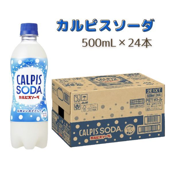 カルピスソーダ（500mL×24本）013-005