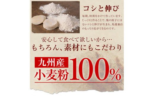 【宮崎空港で大人気!】＜馬渡のもっちり餃子240個＞翌月末迄に順次出荷【c1112_mw】 餃子の馬渡
