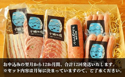 北海道十勝もりもり定期便（12ケ月） SKD014