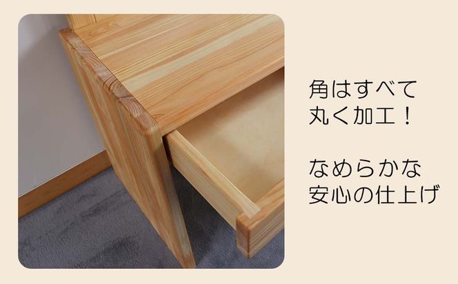 【ヒノキ薫る】ままごとドレッサー N-mr-A09A