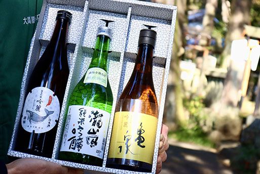 【父の日にお届け】土佐酒アドバイザー中岡セレクト 純米吟醸酒　～3本セット～