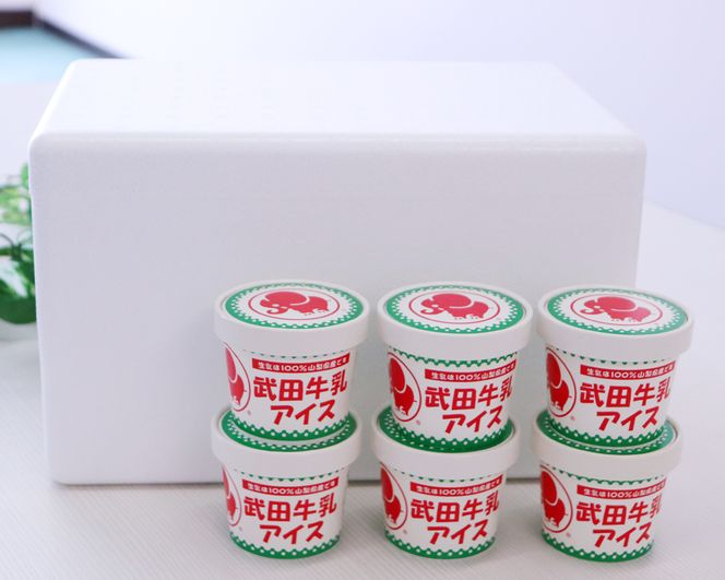 武田牛乳アイス（12個入） FBO002