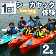 期間限定実施 シーカヤック体験チケット(1日/2名) 阿久根 シーカヤック アウトドア アクティビティ 自然 体験 ツアー チケット マリンスポーツ【パズル】akn098-13