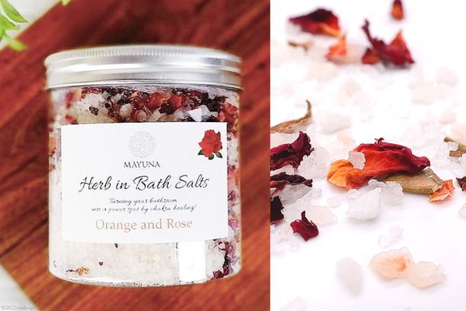 バスソルト ハッピーセット(500g×1個&50g×10個) 個包装 発汗 [マユナ 大阪府 守口市] [2295]