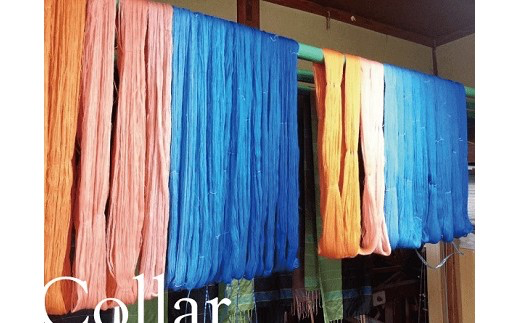 大島紬　KAGOSHIMAストール　K040-002