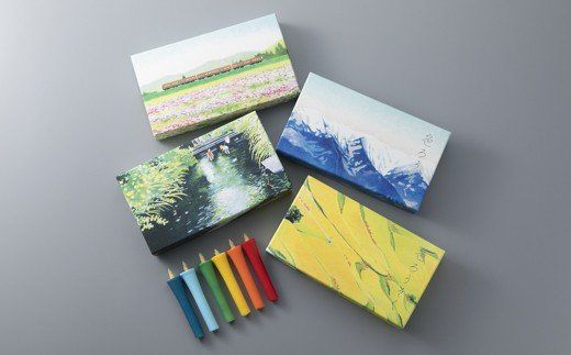 【L-947】大與 色ろうそく春夏秋冬セットＢ ［高島屋選定品］