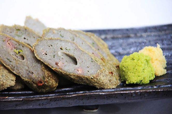 おつまみセット(バイ貝の串焼き・沖ギスの竹棒)　AN00066