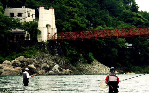 T34-02 鮎釣年間遊漁証