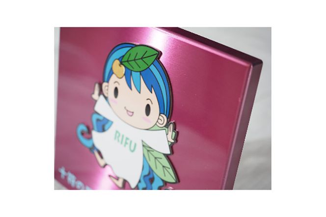 利府町公式キャラ リーフちゃん 置き型 卓上サイン|06_hds-050101