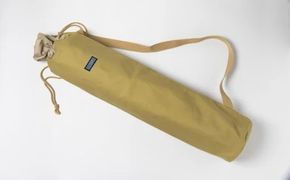 「琉球帆布」ヨガマットケースA（ジュート）- ヨガ マットケース 収納 帆布 手づくり ハンドメイド 軽い 丈夫 布 人気 シンプル おしゃれ 琉球帆布 手仕事 伝統技術 沖縄県 八重瀬町【価格改定】