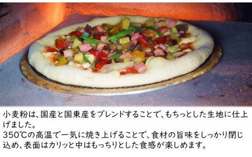 生地からこだわった本格石窯ピザ「季節の野菜ピザセット」_1940R