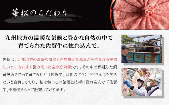 「佐賀牛」切り落とし1000g (500g×2パック）【冷凍配送】