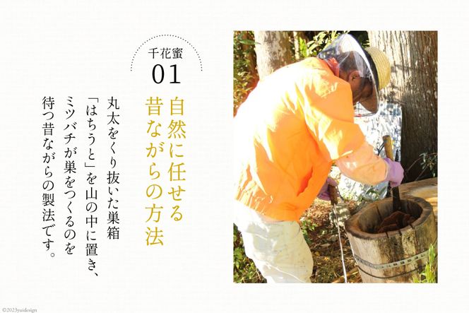 【保存料不使用】 天然！ 千花蜜（はちみつ） 100g [日添 熊本県 五木村 51120285] はちみつ 蜂蜜 ハチミツ 保存料不使用 天然 天然蜂蜜 熊本県 五木村 特産