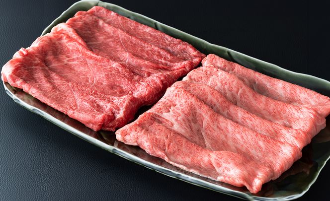 【A-048】大吉商店 近江牛肩ロース・モモ 各700g 計1.4kg／出汁しゃぶセット　山椒入り出汁しゃぶスープ付き ［高島屋選定品］