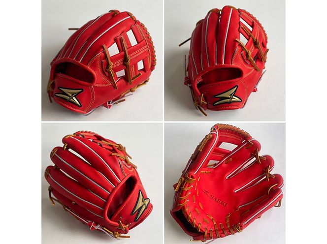 フラグリップ 野球グローブ オレンジ スーパーソフト 交換無料 野球 グローブ 軟式 大人 右投げ SSK
