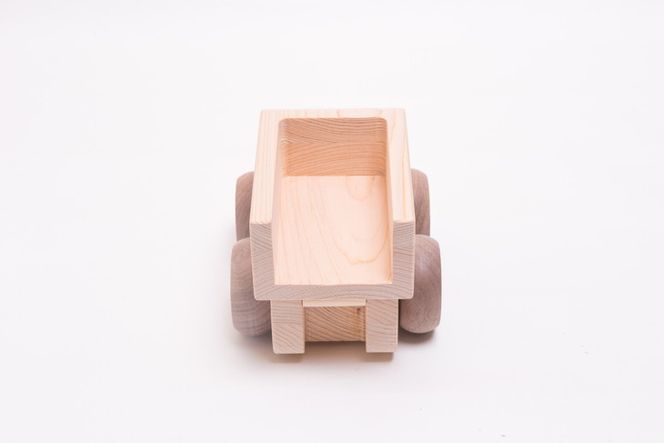 木製 オルゴール トラック【檜のおもちゃ ＩＫＯＮＩＨ】 ≪桧 おもちゃ ヒノキ ひのき 木育 知育≫