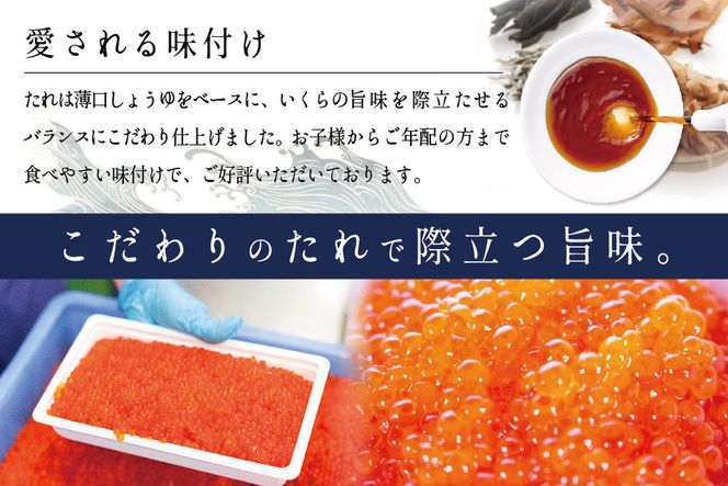 贅沢堪能！北海道産 鮭いくら醤油漬け合計 1kg 500g を 2ヶ月 お届け 定期便 全2回＜いくら丼12～16杯分！＞鱒（マス）ではなく、北海道産の鮭（サケ）のいくらです