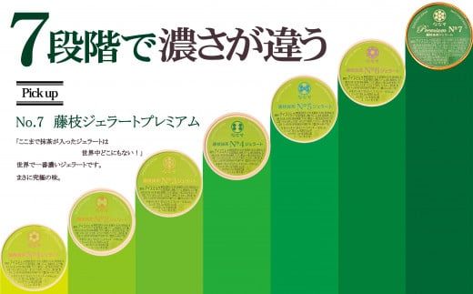 プレミアム NO.7 世界一 濃い 抹茶 ジェラート 4個 詰め合わせ セット お茶 ティーバッグ ななや 丸七製茶 [123255]