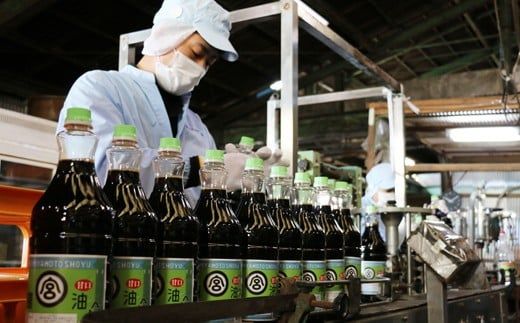 宮崎醤油1L ５本セット [マルミヤ本店 宮崎県 日向市 452060979]