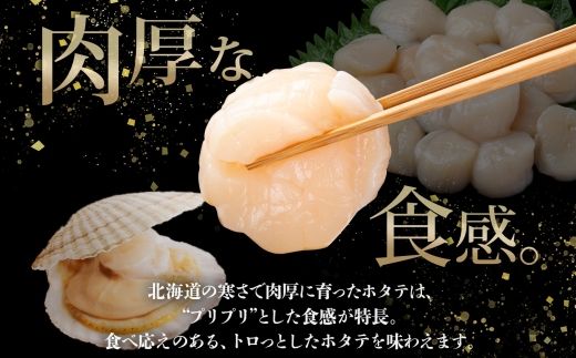 3316. ホタテ 貝柱 500g 3個 北海道産 ホタテ貝柱 500g 3個 ほたて 帆立 玉冷 貝柱 生食 海鮮 貝 魚介 刺身 寿司 人気 お取り寄せ グルメ 送料無料 北海道 弟子屈町