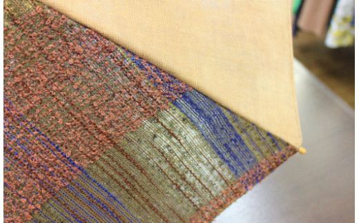 さをり織り 日傘 男女兼用《築上町》【(有)とよべ呉服店】[ABBL006]