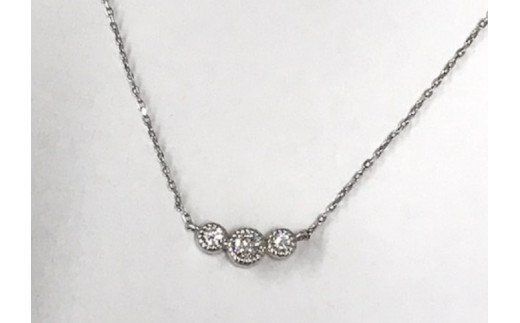 プラチナ製 ダイヤモンド ペンダント　G01-1314　AQ-1