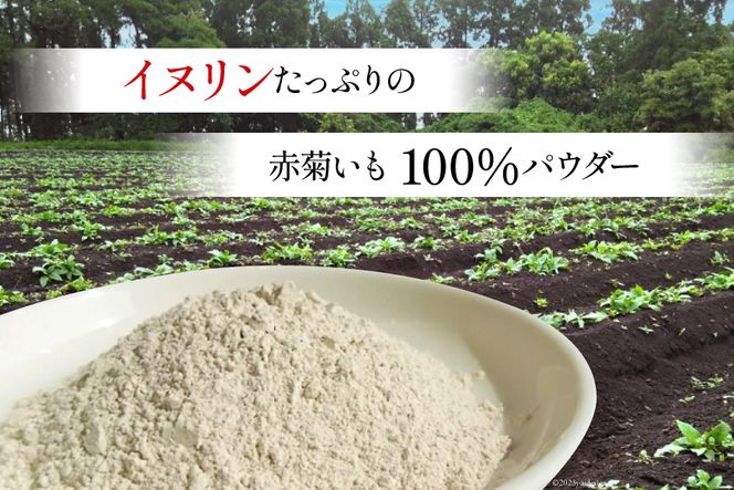 【定期便 6回】菊芋 《日向市産》有機JAS認証 菊芋(きくいも) パウダー 100g×2袋× 6回 [増田園芸 宮崎県 日向市 Z84-01] イヌリン 赤菊芋 長期保存 便秘 腸内環境 食物繊維