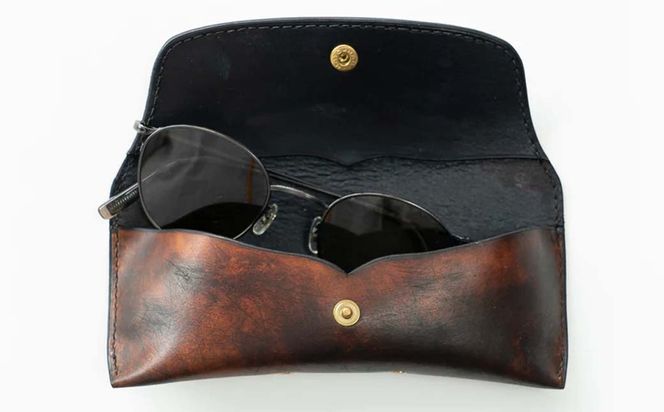 メガネケース　牛革 Z-UY-A01A