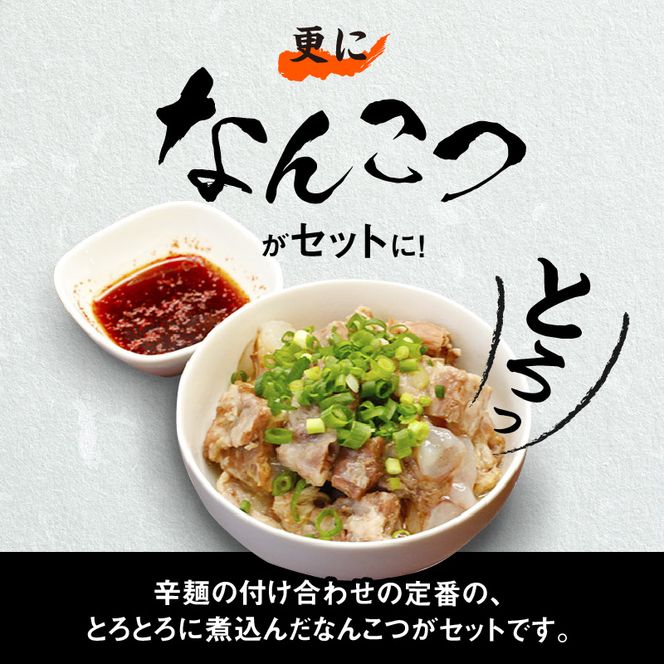 冷凍辛麺 1食・なんこつ 1食セット(お試しセット) N040-A0379