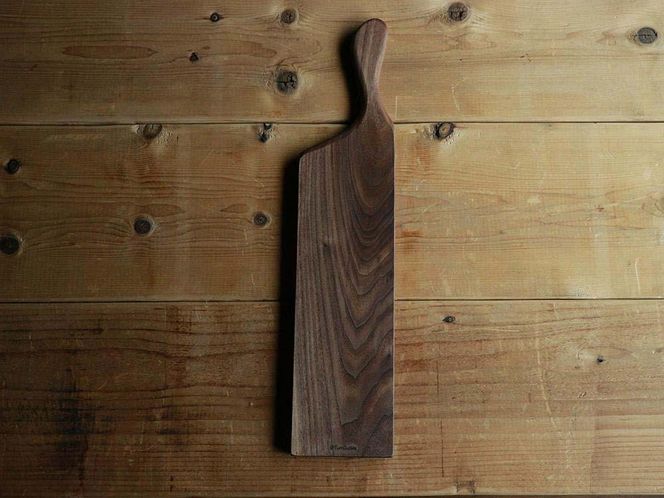 ブラックウォルナットのカッティングボード　ロング　Z106