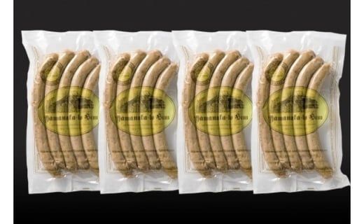 【定期便／山中湖ハム】 豚肉と塩、ハーブ香辛料だけで作った無添加ソーセージ/800g×3ヶ月　合計約2.4kg FAB027