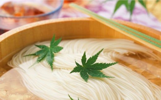 【九州産 小麦 100％】島原 手延 素麺 2kg / 南島原市 / 野村屋 [SCS005]