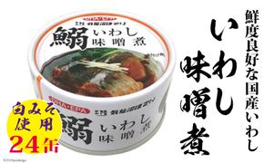 いわし味噌煮 170g×24缶【DHA・EPA・長期保存可能】 [気仙沼市物産振興協会 宮城県 気仙沼市 20565211] 魚介類 魚介 いわし イワシ 味噌煮 缶詰 長期保証 備蓄