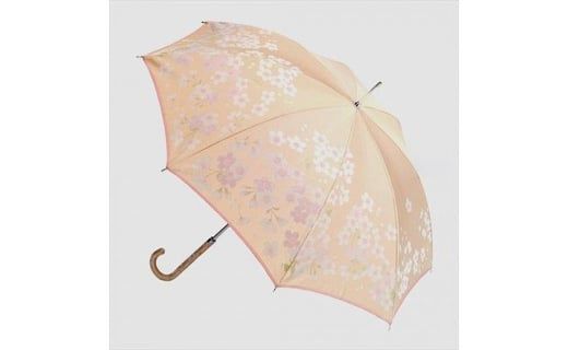 槙田商店【晴雨兼用】長傘 ”絵おり” 桜 FAA5067
