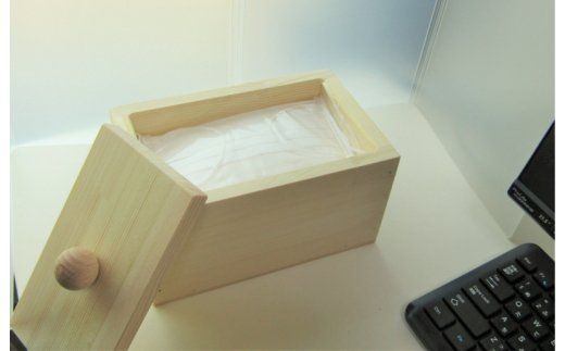 099H2099 手作り木製マスクストッカー（ナチュラル）