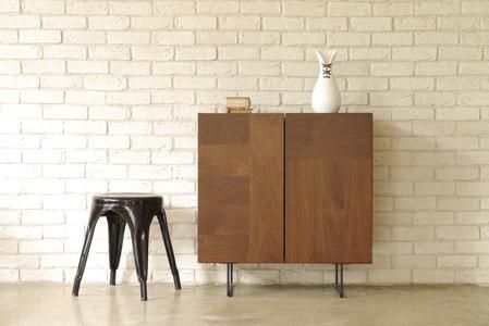 ルト 75サイドボード 【リビングボード サイドボード キャビネット リビング収納 収納 組立設置付 梱包材引き取り】(H062181)