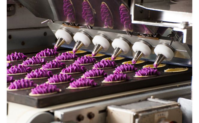 【御菓子御殿】県産の紅いもにこだわった元祖紅いもタルト＜6個入×9箱＞セット 〇 沖縄 セット商品 お土産の定番 沖縄土産 読谷本店 社内配布 プレゼントに お家使い お持たせに 紅いもタルト 国際通り店 名護店 恩納店