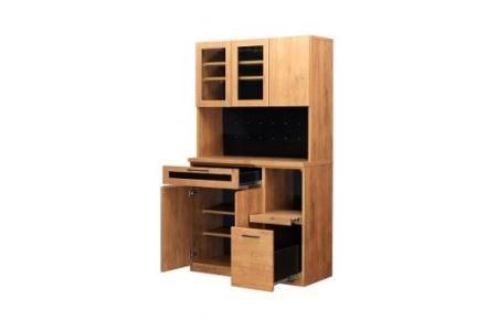 kayla 105KB(ネイツ 105KB) 【食器棚 ダイニングボード 家具 国産 家電収納庫 調理器具 収納】(H060653)