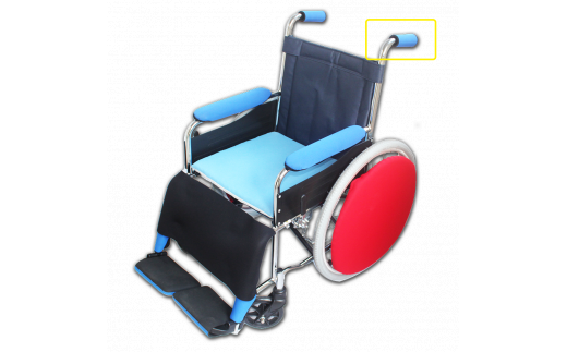 クロッツ ハンドグリップカバー(2個1組/車椅子サポート用品)_2011R