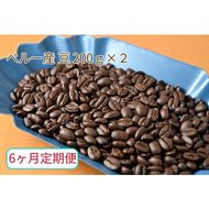 C-33【6ヶ月定期便】カフェ・フランドル厳選　コーヒー豆　ペルー産(200g×2)