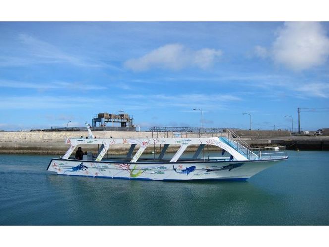 「みんなで育てるジンベエザメ」育成寄付（ジンベエザメグラスボート乗船券1枚付き）