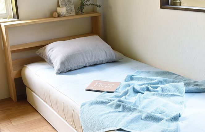 G2112 タオルシーツ1枚（ブルー）