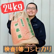 令和7年栃木県産 コシヒカリ 玄米24kg【検査1等米】 ※離島への配送不可