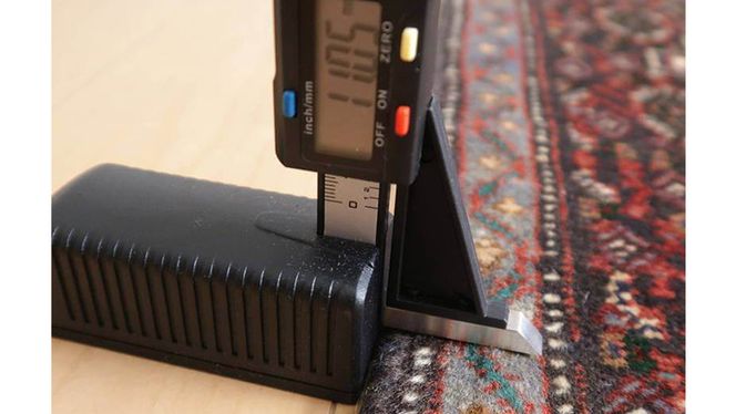  【限定1品】 トライバルラグ ビンテージ 1990年代 手織り ペルシャ絨毯 部族じゅうたん／オールド アンティーク ウール 玄関マットサイズ 97×77cm 骨董 ラグ （FS-22158) エントランスマット リビング ダイニング 寝室 書斎 和室 床暖房 ホットカーペット対応 じゅうたん ラグ ハンドメイド 伝統工芸 天然素材 ヴィンテージ ラグマット カーペット インテリア モダン おしゃれ クラシック [BP188-NT]