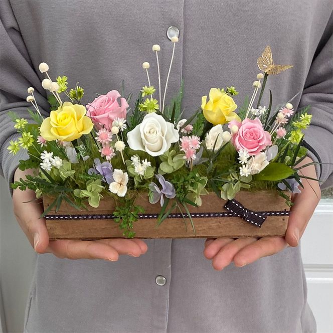 AJ156-1 プリザーブドフラワー【プランタン】春日部市 シュガーパイン