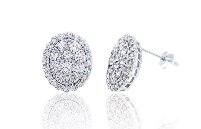 J022-4 ARC-EN-CIEL プラチナ ダイヤピアス（計 1.0ct）【鑑別書付き ジュエリー プレゼント ギフト ファッション アクセサリー 贈り物 贈答 お祝い 記念日】